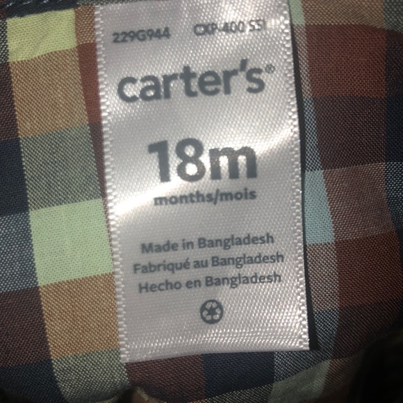 18mo new Carter’s short set( lil boy) - Picture 3 of 4